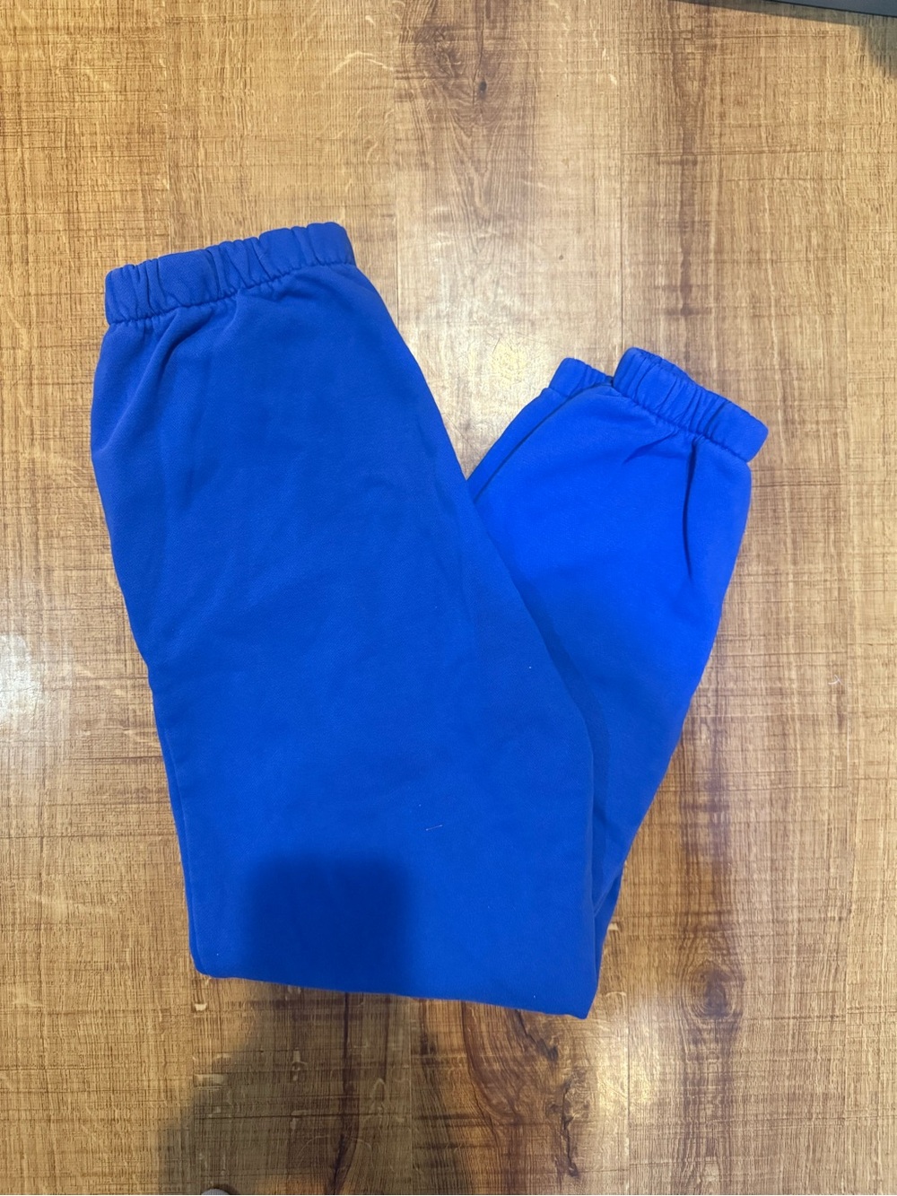 NWOT GAP Bright Blue Elastic Waist Joggers